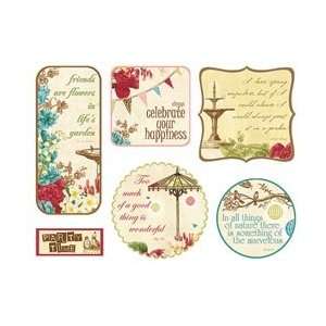  Websters Pages Garden Gala Fabric Fancies Embellishments 