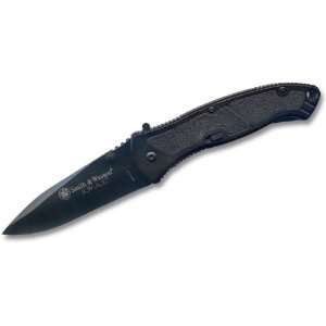  Smith & Wesson SWAT Assisted Opening Folder 3.7 Black 