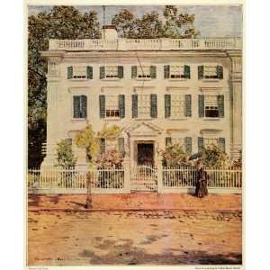  1923 Print Historic Jerathmel Peirce Nichols House Salem 