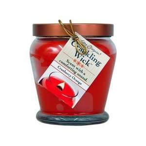  Crackling Wick Candle ~ Cranberry Orange: Home & Kitchen