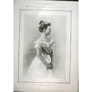  Queen Holland Wilhelmina Netherlands Marriage 1901