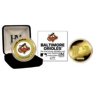  Baltimore Orioles Gold and Color Coin 