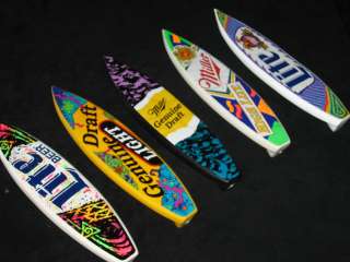   Surfboard Tap Handle Beer High Life Lite MGD Surf Neon 80s  