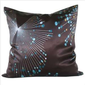 Jiti Pillows 2020/IND/FS Rays Faux Silk Rays Square Decorative Pillow 