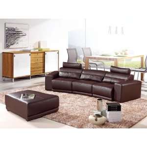  Modern Brown Sectional Sofa Set: Home & Kitchen