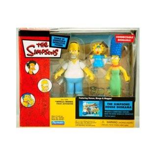 Simpsons   House Diorama featuring Homer, Marge and Maggie (Simpson 