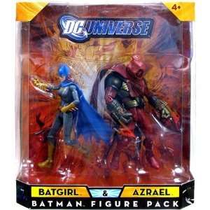 DC Universe Classics Batgirl Vs Azrael 2 Pack New HTF  