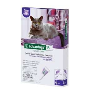  Bayer Advantage II Purple 4 Month Flea Control for Cats 9 