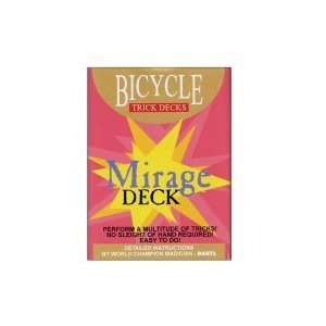  Mirage Deck (Bicycle)   red: Toys & Games