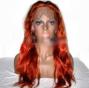 INDIAN REMY HUMAN HAIR WIG 24 FULL LACE WIG #35 WOW  