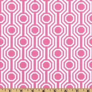  44 Wide Dolce Glamour Pink Fabric By The Yard: Arts 