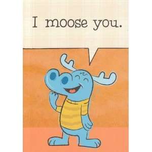  Greeting Card Miss You I Moose You Health & Personal 
