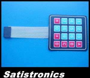 5pcs 16 Key Membrane Switch Keypad (General Use)  