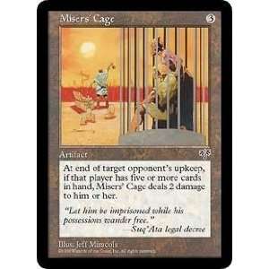  Misers Cage (Magic the Gathering  Mirage Rare) Toys 