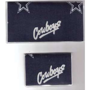   Debit Set Made with NFL Dallas Cowboys Blue Fabric: Everything Else