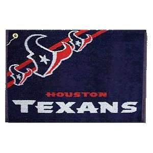 Houston Texans Jacquard Golf Towel:  Sports & Outdoors