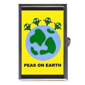  PEAS ON EARTH FUNNY CUTE PUNK Coin, Mint or Pill Box: Made 