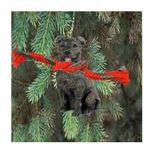  Staffordshire Bull Terrier Miniature Dog Ornament 