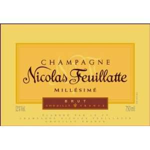   2004 Nicolas Feuillatte Brut Millesime 750ml: Grocery & Gourmet Food