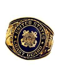   Military Ring   USCG   for Military gear Coast Guard Uniform Veteran