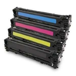   Toner Set for HP LaserJet 1215, 1515, 1518 (1 of each color + black