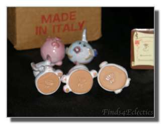 vintage Italy Italian Pottery Capodimonte Figurines  
