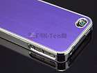 Luxury Purple SGP Brushed Metal Aluminum Hard Case Iphone 4, 4S 