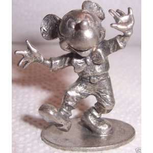  Hudson Pewter Walt Disney Dancing Mickey Mouse Figurine 