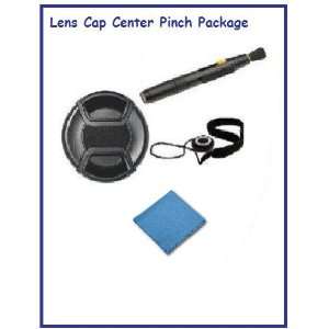  EF 75 300mm f/4.0 5.6 III Lens Cap Center Pinch (58mm) + Lens Cap 