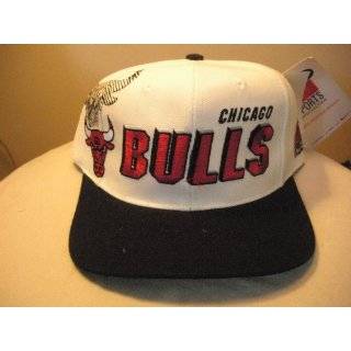  Chicago Bulls Vintage Spike Snapback Hat 