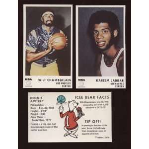  1972 Icee Bear Basketball Complete Set NRMT+   Sports 