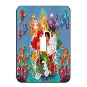 The Little Mermaid Light Switch Plate Cover Brand New 