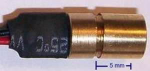 3mW 780nm 6.5mm 3VDC Infrared IR Laser Diode Module PCB  