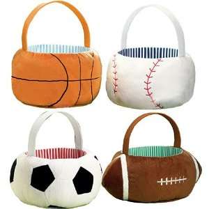  Sports Easter Basket 9in x 7in Toys & Games