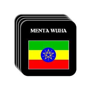  Ethiopia   MENTA WUHA Set of 4 Mini Mousepad Coasters 
