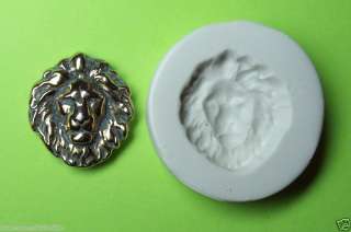 LION HEAD MANED CAT BEAUTY ~ CNS polyclay mold mould  
