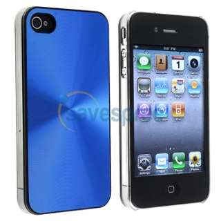   Aluminum Rear CASE+PRIVACY Guard for iPhone 4 4S 4G 4GS G OS  