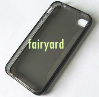   TPU Clear Gel Hard Case Cover Protector Case For Iphone 4GS  