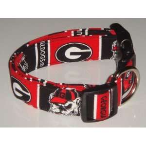   University of Georgia Bulldogs Large 1 Dog Collar 