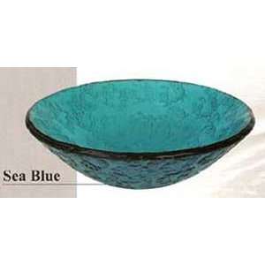  Mottled Series Sea Blue Basin Gravity Glas