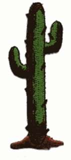 Cactus Desert Southwest Embroidered Iron On Applique Patch 309196 