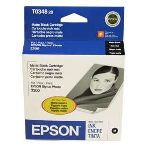   EPSON Inkjet, Cartridge, Stylus Photo 2200, Matte Black Electronics