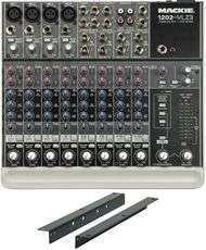 MACKIE 12 CHANNEL COMPACT MIXER+RM1202 VLZ RACK KIT  