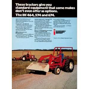 1977 Ad International Harvester Agricultural Equipment Farming Tractor 