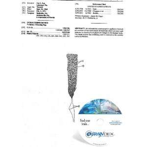  NEW Patent CD for INTRAUTERINE DEVICE 