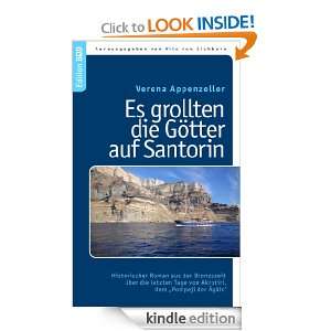 Es grollten die Götter auf Santorin: Historischer Roman aus der 