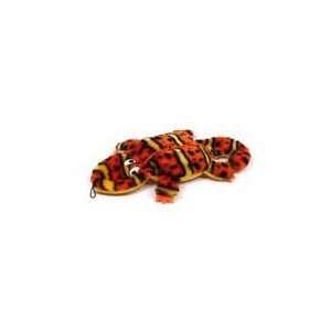 New Kyjen Company Invincibles Org/Yel 2 Sqk Gecko Longer Lasting Toy 