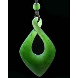  Maori Style Jade Pendant (HNW 3060): Jewelry