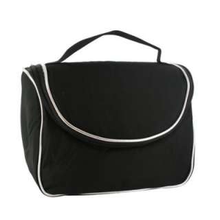 Isabella Black Stylish Insulated Lunch Bag Tote  