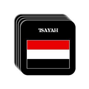  Yemen   ISAYAH Set of 4 Mini Mousepad Coasters 